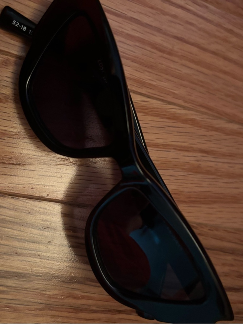 Le Specs Black Cat-Eye Sunglasses - Picture 7 of 8